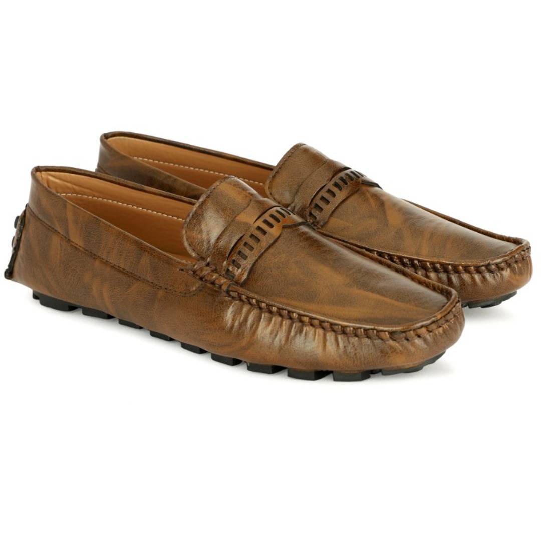 Synthetic Leather Loafers