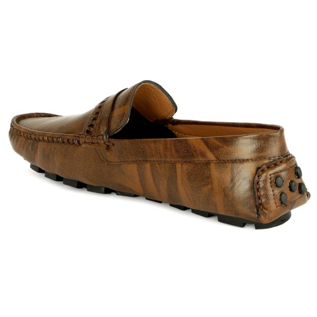 Synthetic Leather Loafers