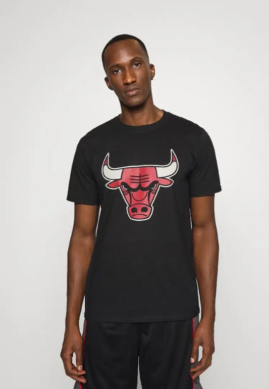 Trendy Chicago Bulls T-shirt For mens (black) Polyester