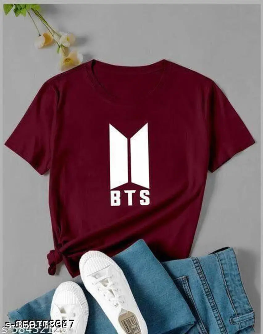 NEW BTS , PRINTED WOMEN T-SHIRT