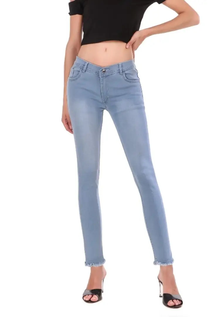 Trendy Stylish Denim Stretchable Jean for Women