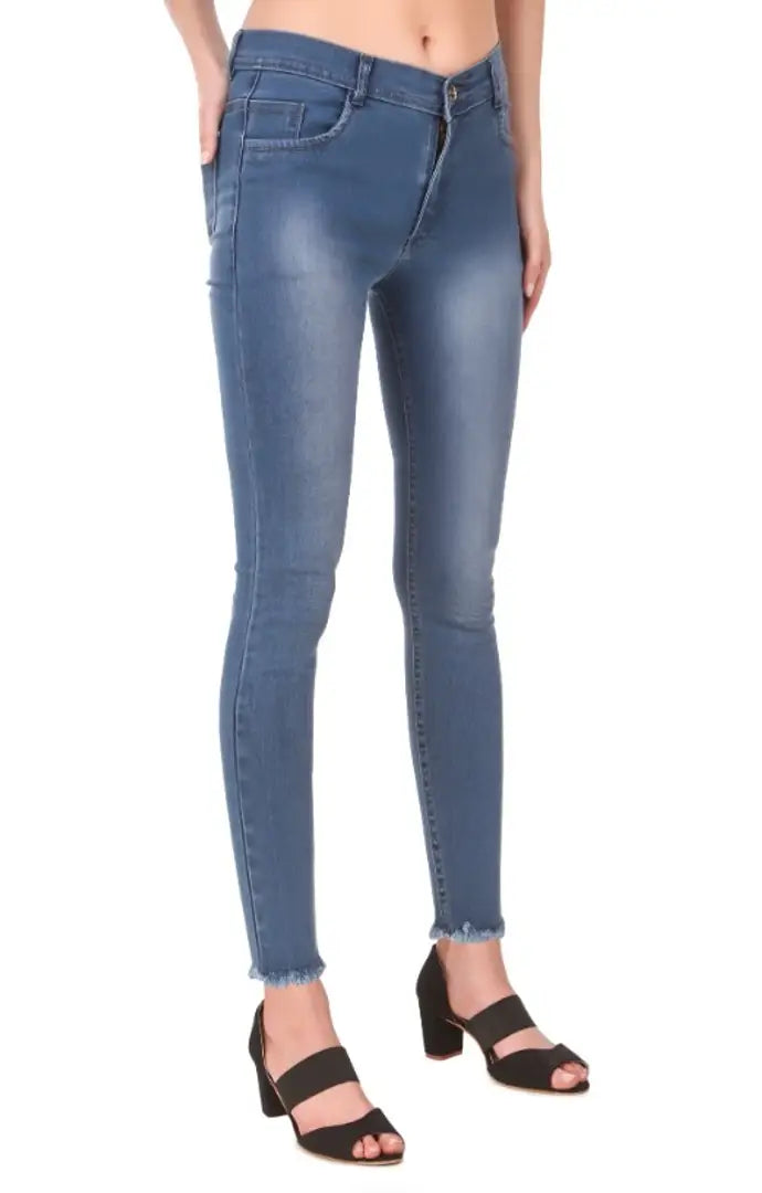 Trendy Stylish Denim Stretchable Jean for Women