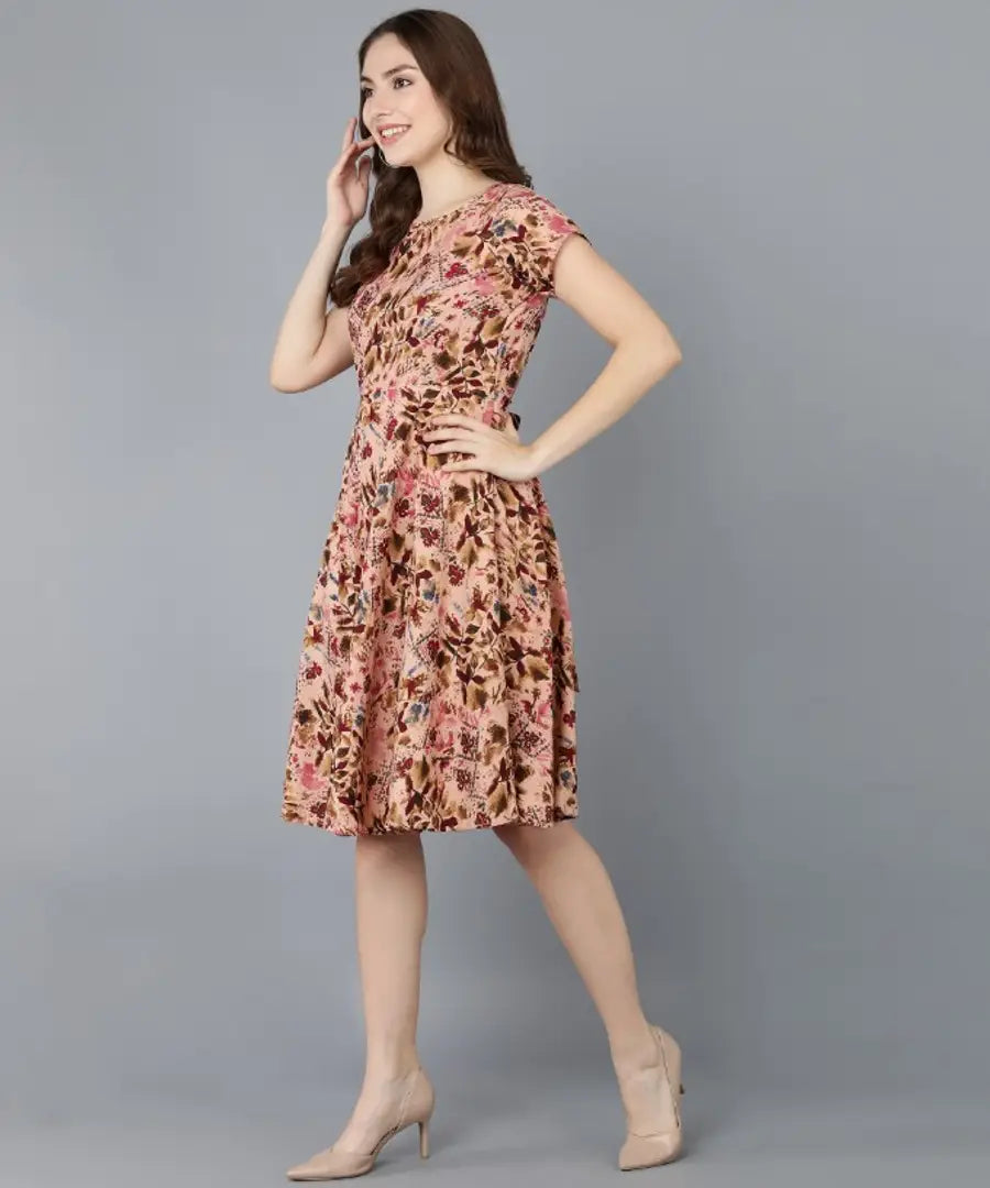 Womens Western Wear Fit and Flare Skater Dresses