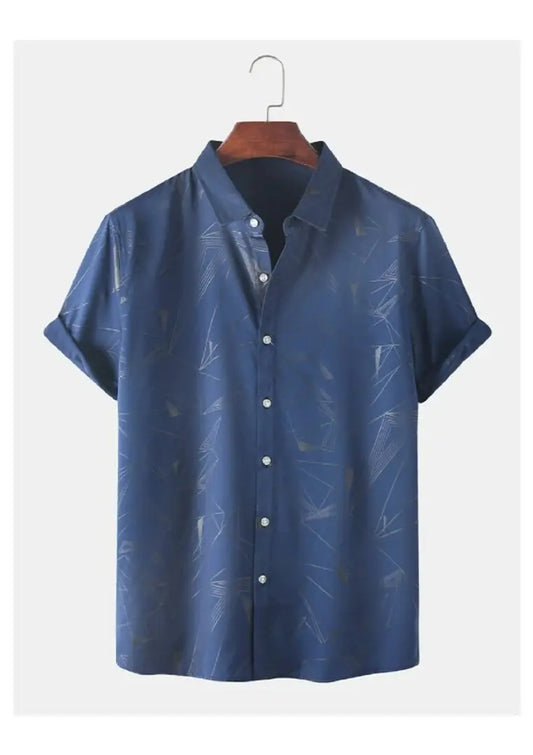 Stylish Rayon Floral Printed Shirt For Men
