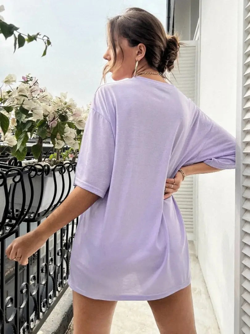 Oversize Printed T-shirts For Women