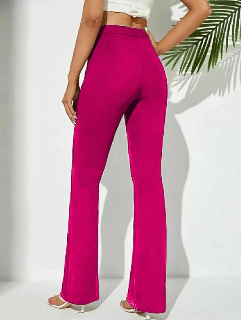 Trousers for women - Trendy bell-bottom pant for women and girls.