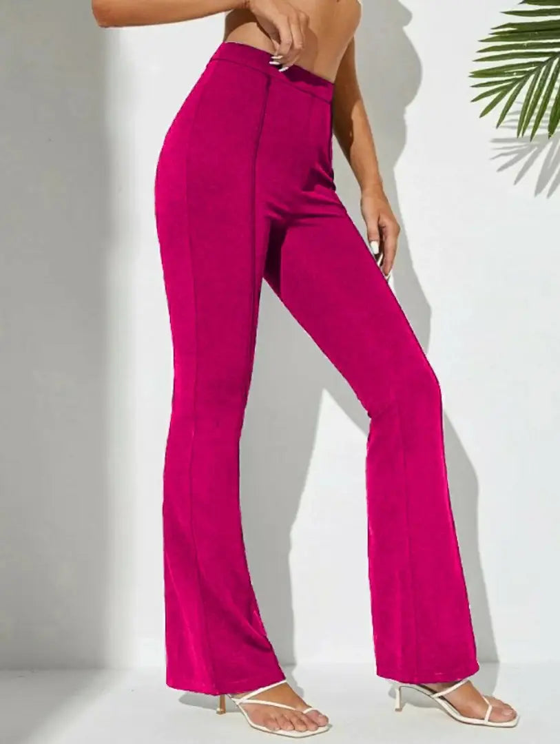 Trousers for women - Trendy bell-bottom pant for women and girls.