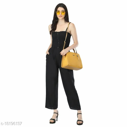 Designer And Stylish Women Off Shoulder Rayon Jumpsuit