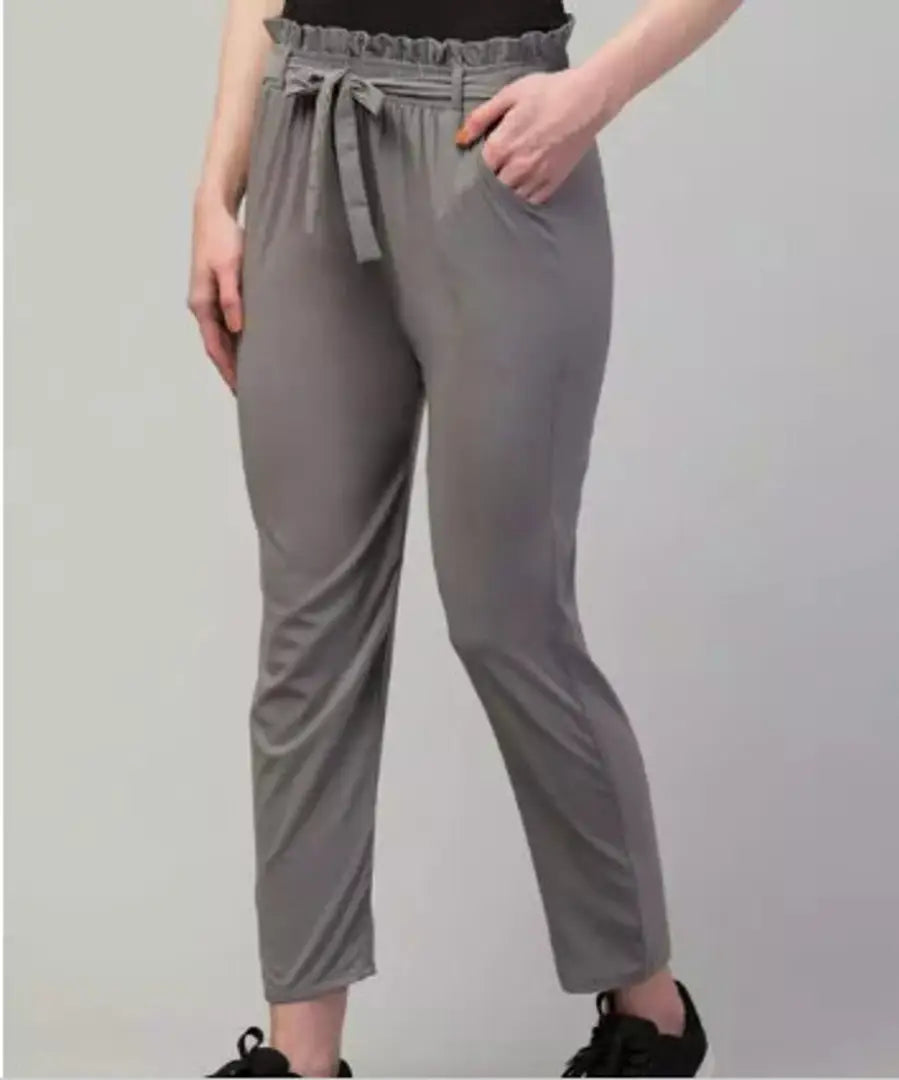 Stylish Cotton Blend Trouser For Women