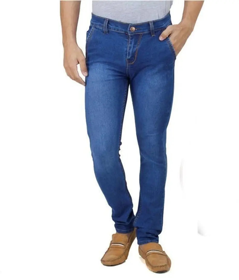 Fashion Regular Fit Denim Jeans For Men