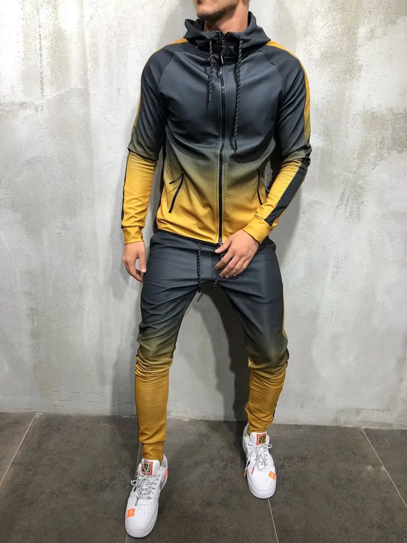 Fabulous Multicoloured Polyester  Tracksuit For Men