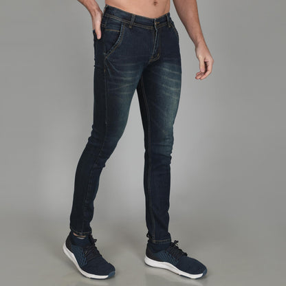 Cotton Faded Skin Fit Mens Jeans