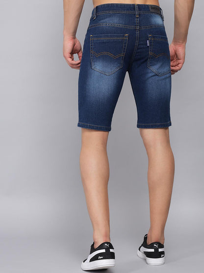 Denim Regular Fit Mens Shorts