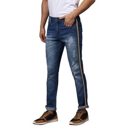 Campus Sutra Denim Rugged Slim Fit Jeans