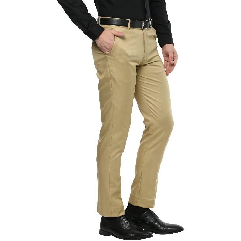 Polyester Viscose Slim Fit Trouser