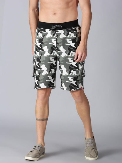 UrGear Cotton Blend Printed Regular fit Mens Shorts