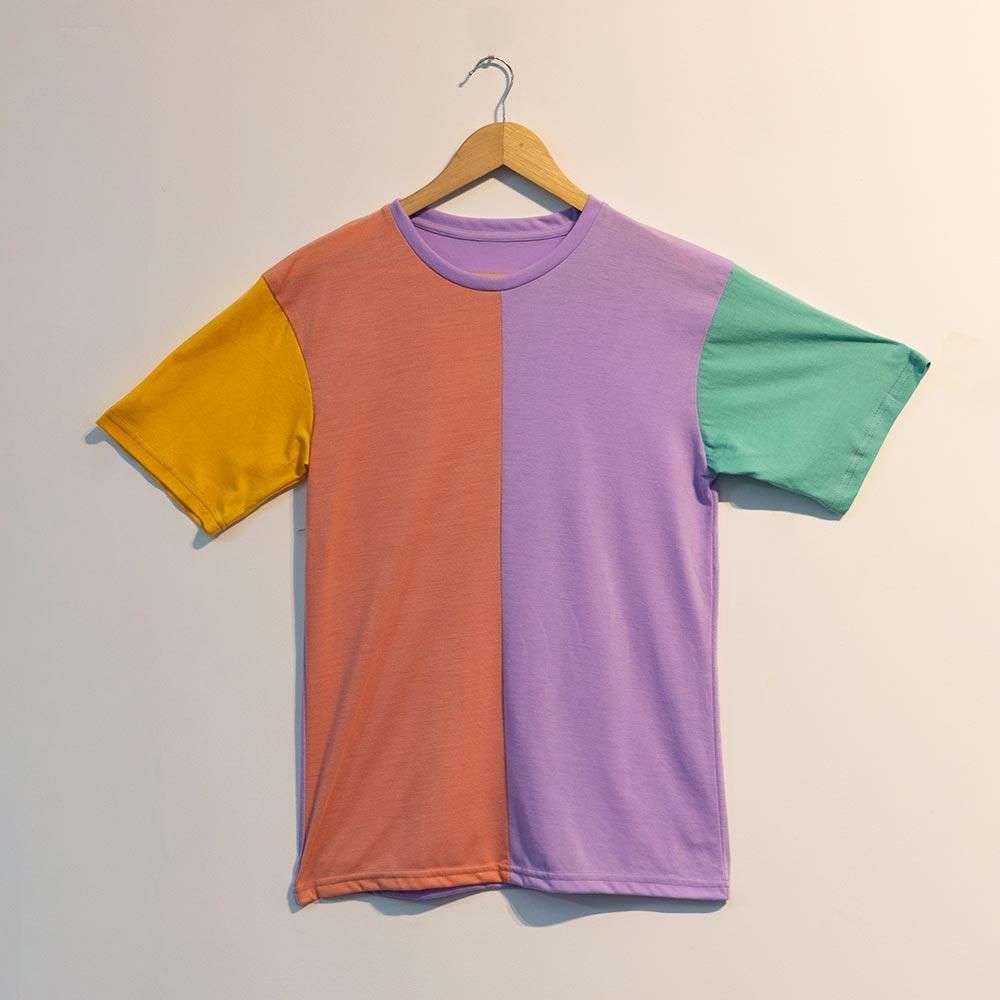 Men Color Block T-shirt