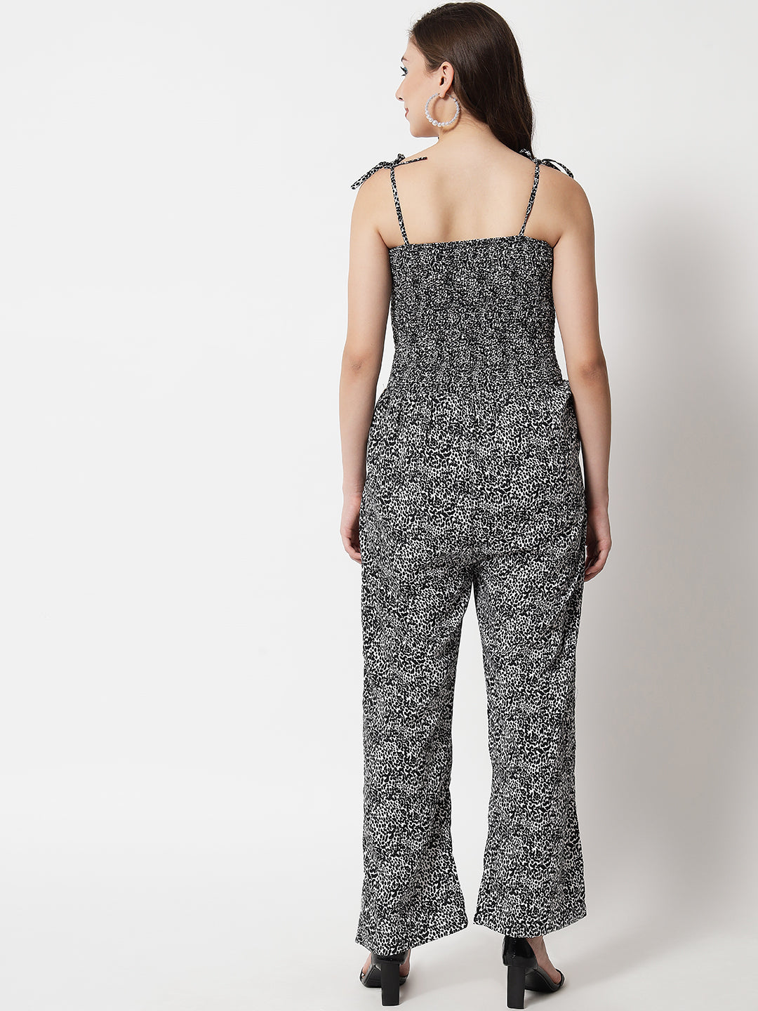 Trend Arrest Women's Stylish Animal Print Jumpsuit