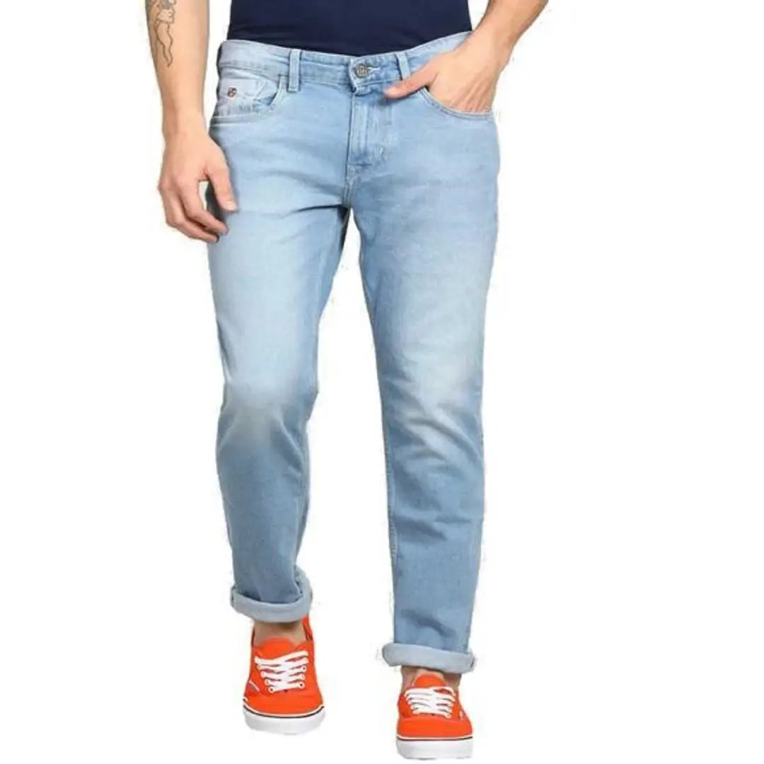 Fashion Regular Fit Denim Jeans For Men