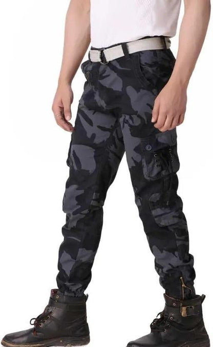 Mens Cotton Cargo Pants