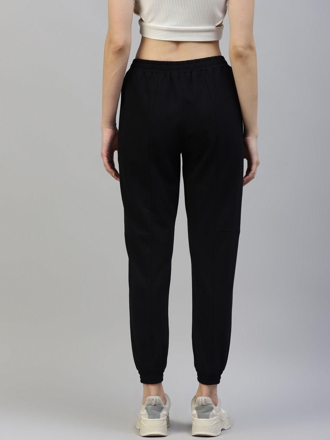 Laabha Women's Poly Cotton Solid Trackpants