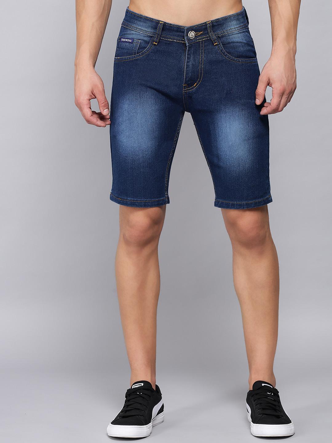 Denim Regular Fit Mens Shorts