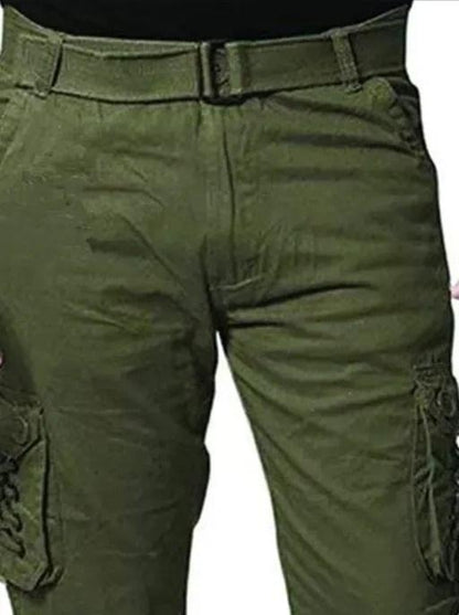 Cotton Solid Sli Fit mens Cargo