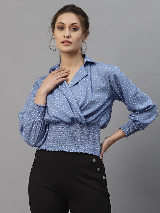 Style Quotient Wrap Top for Women