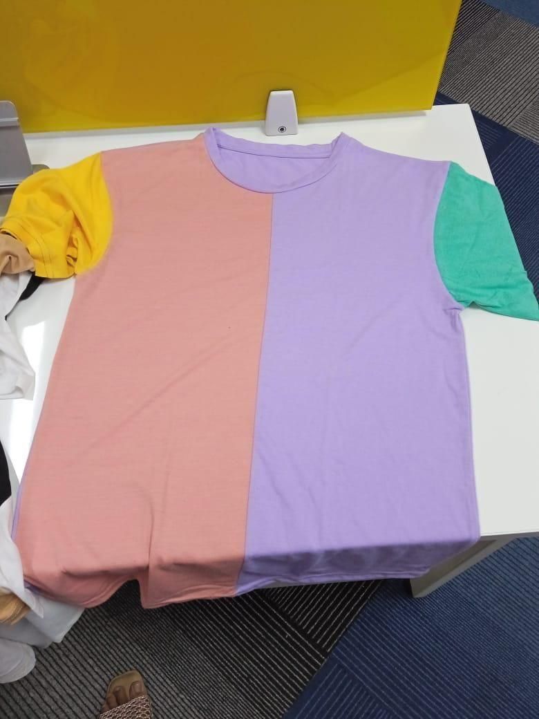 Men Color Block T-shirt