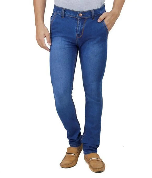 Fashion Regular Fit Denim Jeans For Men