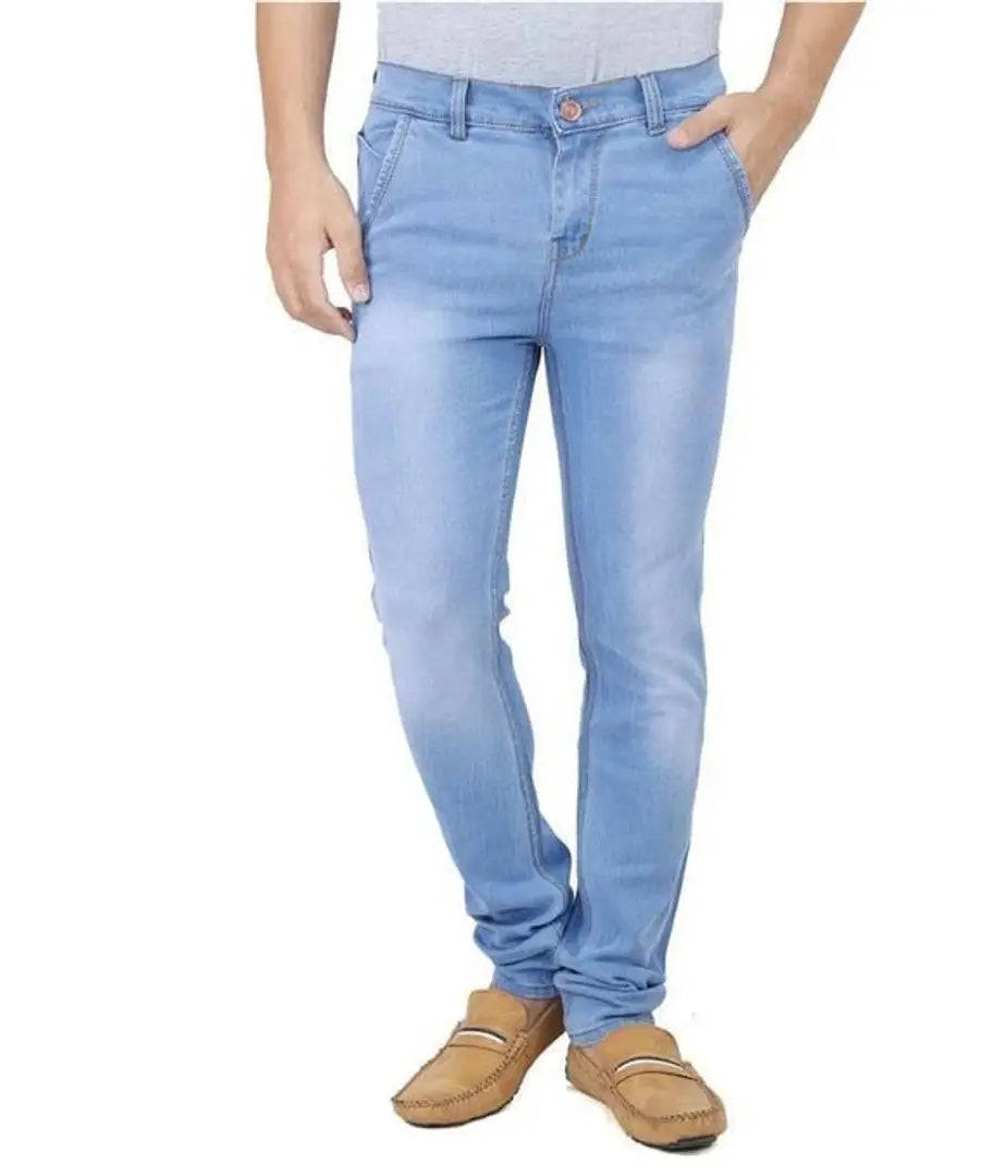 Fashion Regular Fit Denim Jeans For Men