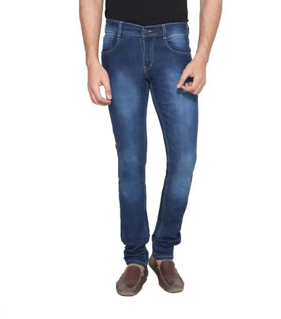 Fashion Regular Fit Denim Jeans For Men