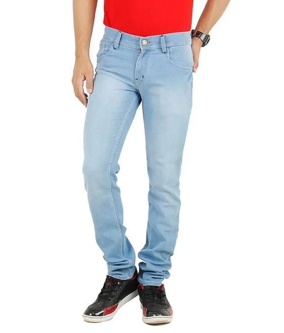 Fashion Regular Fit Denim Jeans For Men