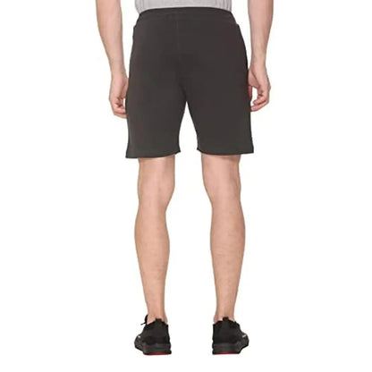 FC Men Regular Solid Short's Dark Grey