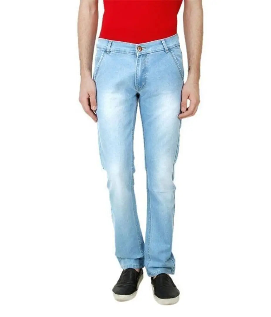 Fashion Regular Fit Denim Jeans For Men